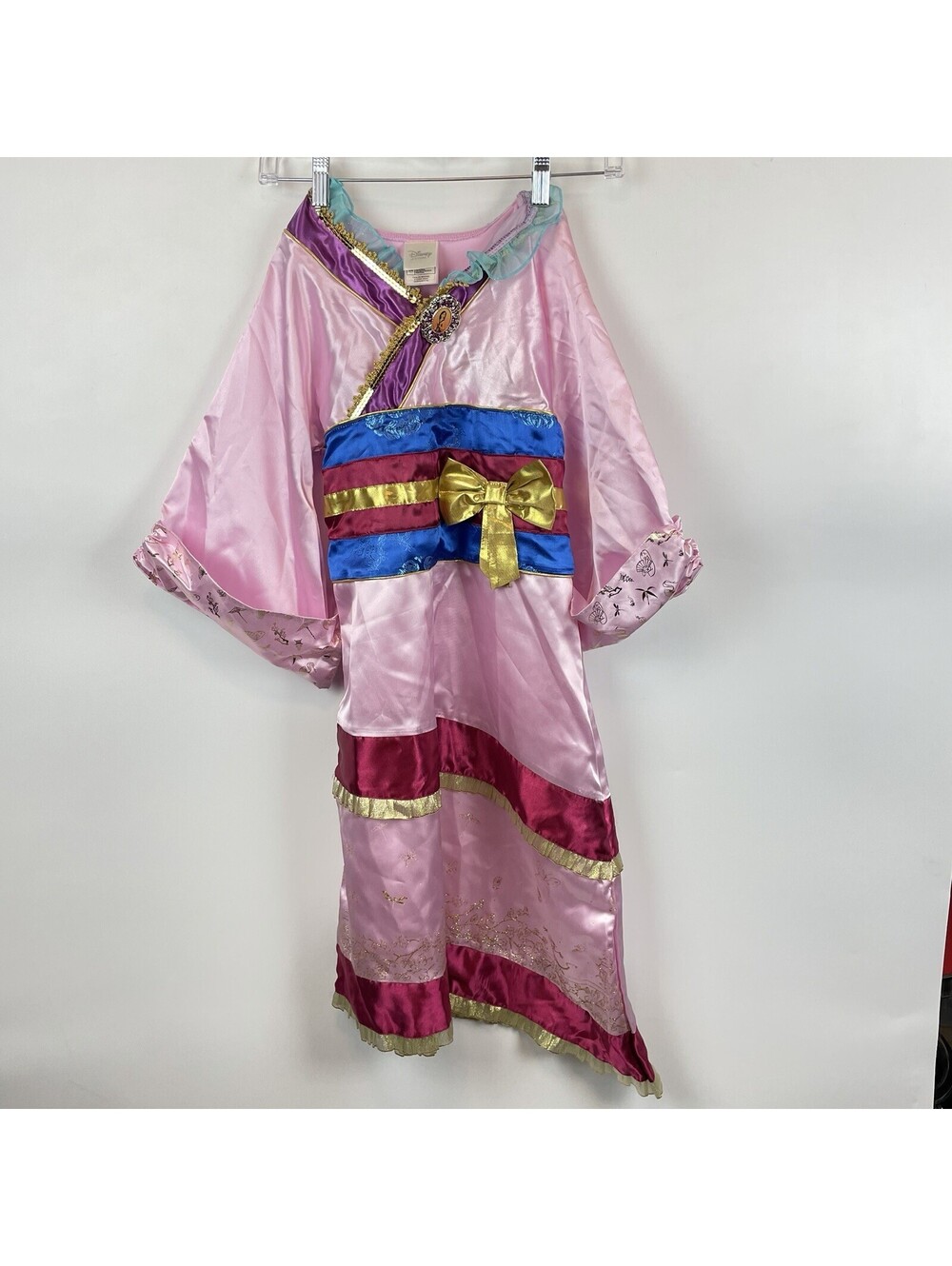 Disney Store Mulan Costume Girls M 7/8 Halloween Dress Up Princess Dress